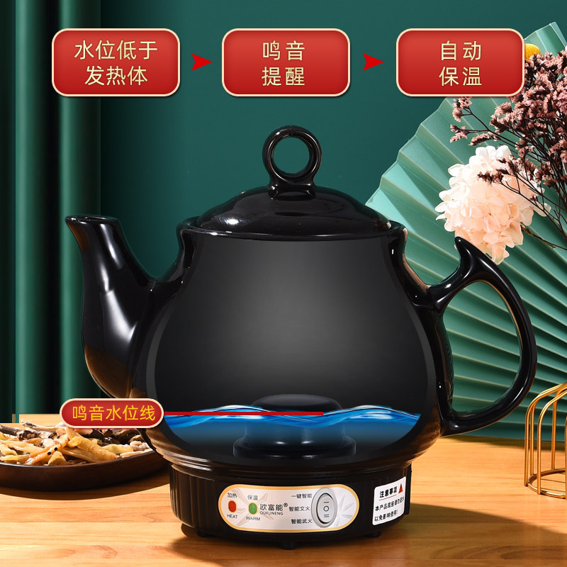 中医药壶带隔水炖杯煎药壶全自动熬药锅药罐煮药插电药煲少量药材_虎窝淘
