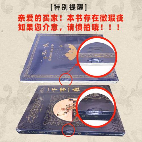 一千零一夜正版书籍全10册无删减全译本分夜 李唯中译布拉克插图 南海出版公司 童话故事珍藏收藏书 界不朽传家经典 天方夜谈名著 - 图0