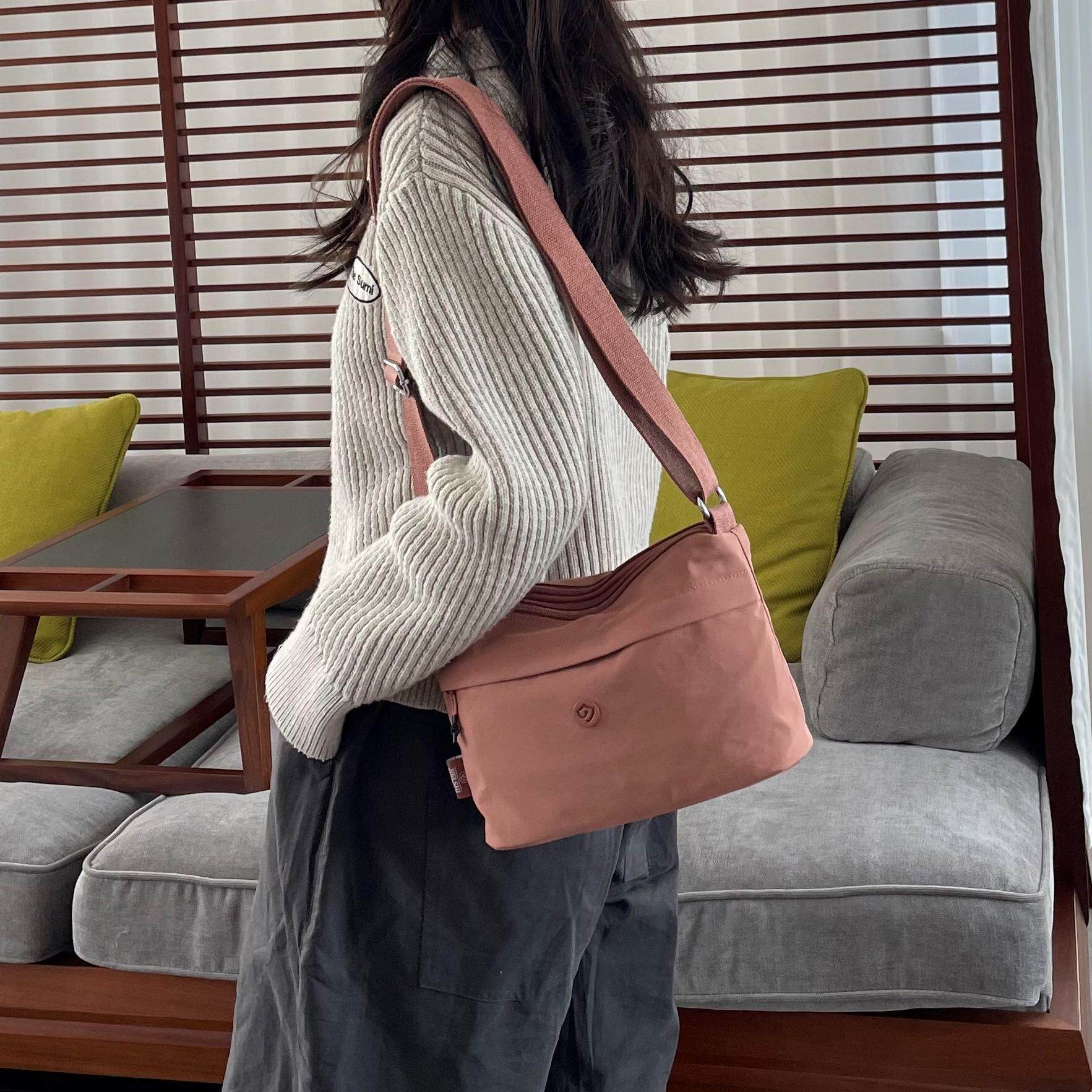 捷朗仕小方包多层女士斜挎包超轻单肩休闲背包手机包尼龙斜跨小包,淘宝优惠券,粉丝福利购,淘宝优惠卷