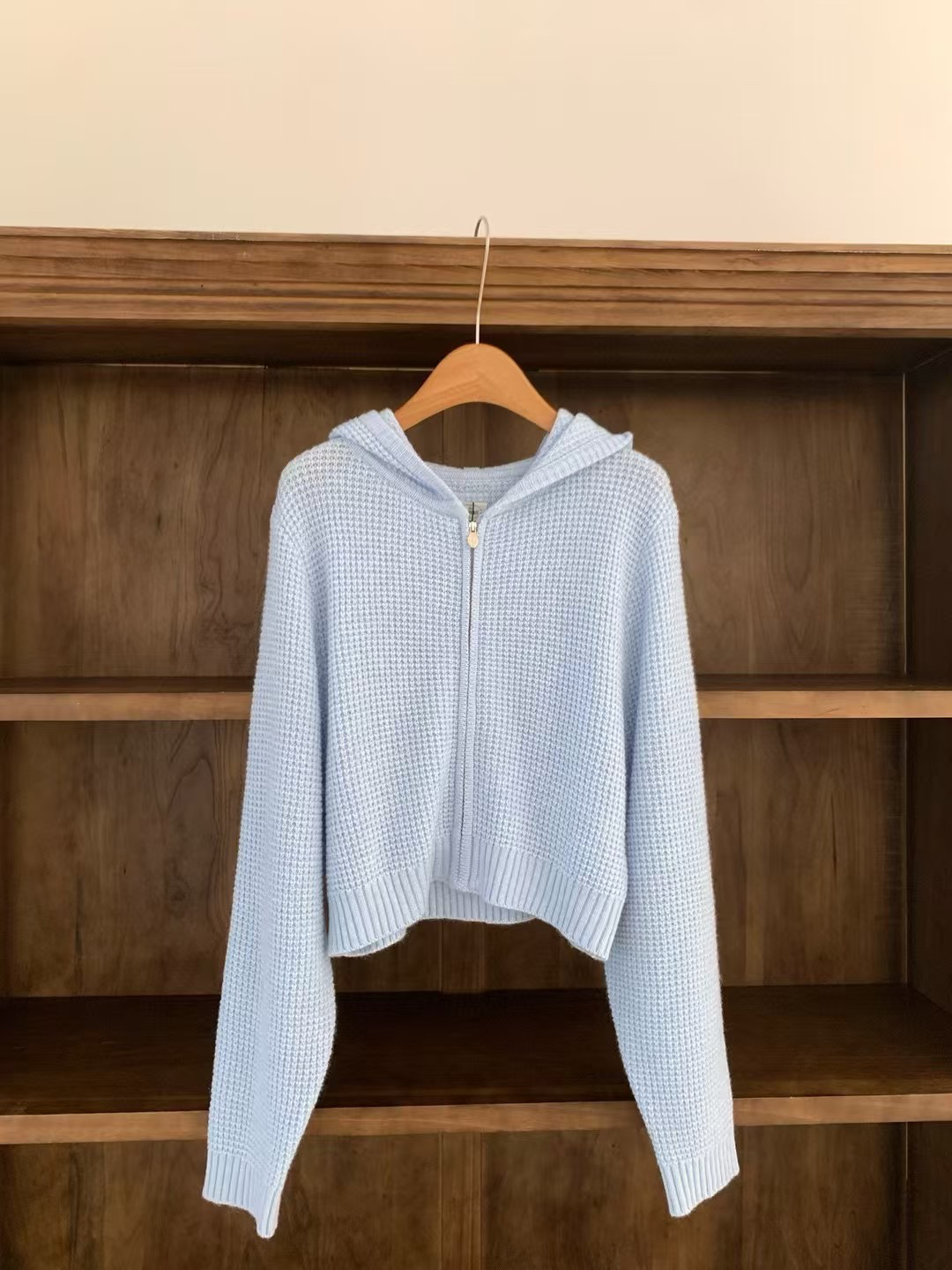 韩国韩代thebarnnet Bella Waffle Knit 可分开拍 八奶华夫格套装 - 图0