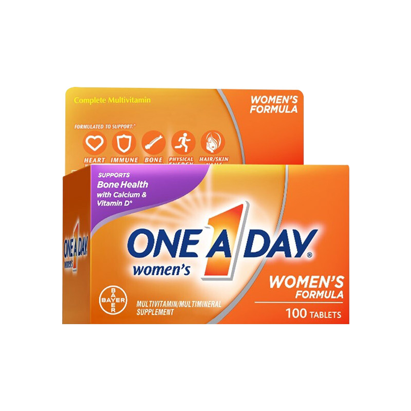 拜耳one a day女士复合补充生物素 HCP海外复合维生素/矿物质