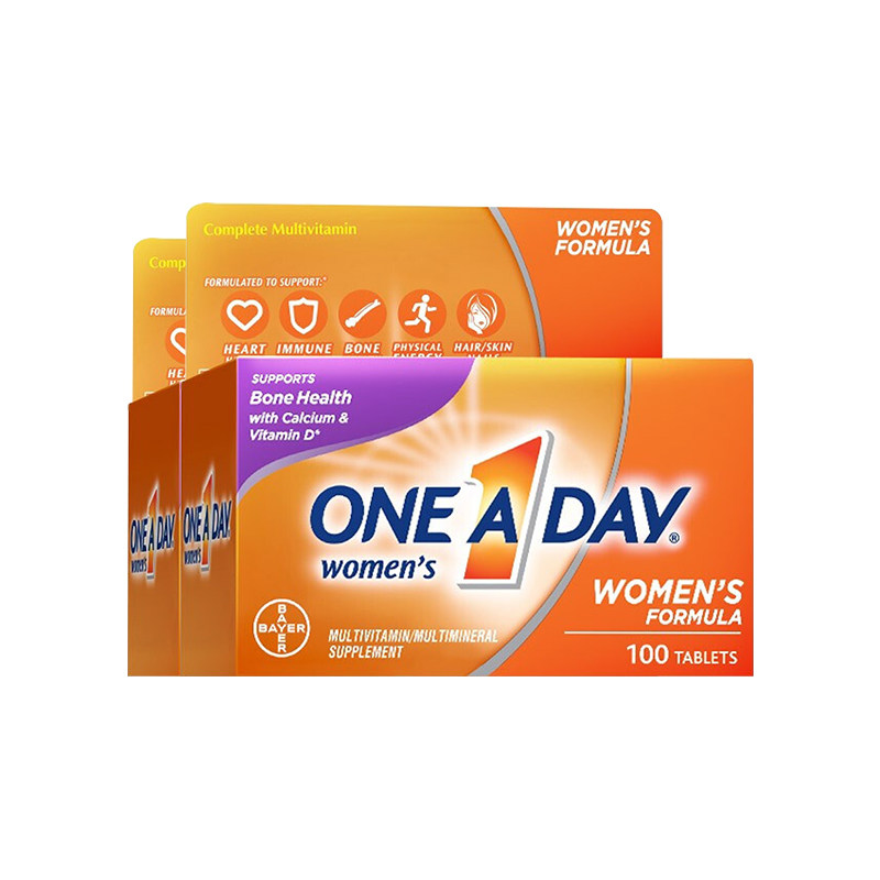 拜耳one a day女士复合补充生物素 HCP海外复合维生素/矿物质