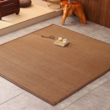 Недавно украшенная японская стиля бамбука -вырезанная одеяло с сиденьем накладки татами ковры ковров с балконом балкон балкон маленький чайный стол плавающий окно