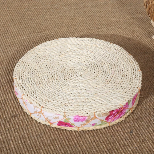 Соломенная подушка, ткань, маленький коврик для йоги, увеличенная толщина