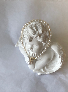 吊坠小米珠美国不掉色手链