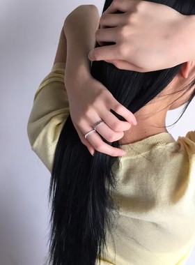 九0501韩国东大门戒指vase-8516630百搭直邮知性甜美简洁春夏清新