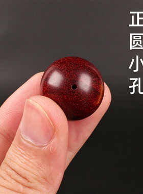 正宗小叶紫檀散珠珠子金星老料