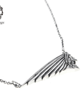 KING BABY印第安项链925银摩托车潮男个性骑士机车欧美摇滚风