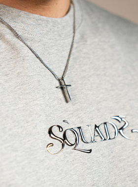 SUC群起十字架基础项链