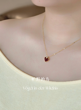 双面可戴！小众设计感贝母项链