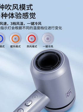 沙宣VS高速电吹风负离子润发智能恒温大功率吹风机【包装微瑕】