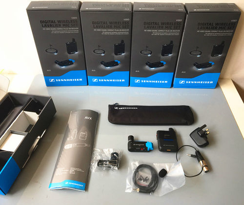 SENNHEISER/森海塞尔AVX-MKE2 无线小蜜蜂领夹话筒小海豚ME2 SET - 图2