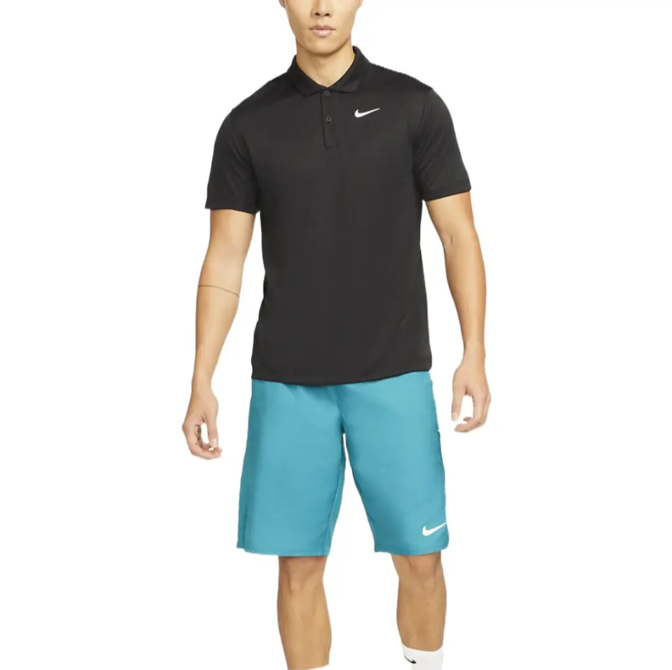 耐克Nike运动休闲短袖男Polo衫网球速干衣翻领T恤黑DH0823 DH0858,淘宝优惠券,粉丝福利购,淘宝优惠卷