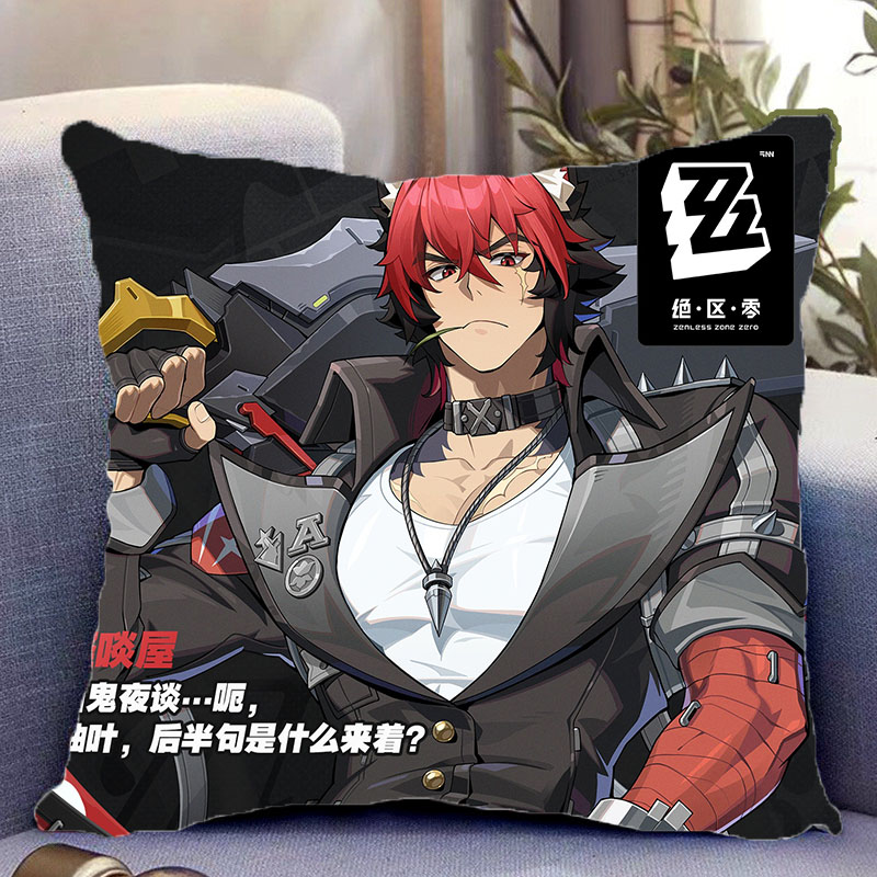 狛野真斗双面抱枕绝区零周边照片带枕芯靠枕靠垫枕头套礼物可定制 - 图3