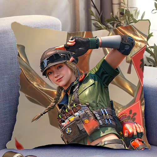 蝶双面抱枕三角洲行动周边照片带枕芯靠枕靠垫枕头套生日礼物定制 - 图3