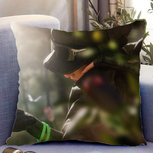 蝶双面抱枕三角洲行动周边照片带枕芯靠枕靠垫枕头套生日礼物定制 - 图0