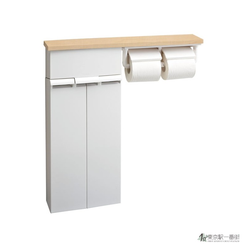 日本INAX伊奈洗手间壁挂式多功能收纳柜卷纸器收纳盒多色可选-图3