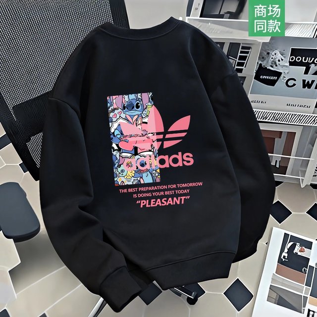 Outlet genuine 2025 new youth round neck sweatshirt