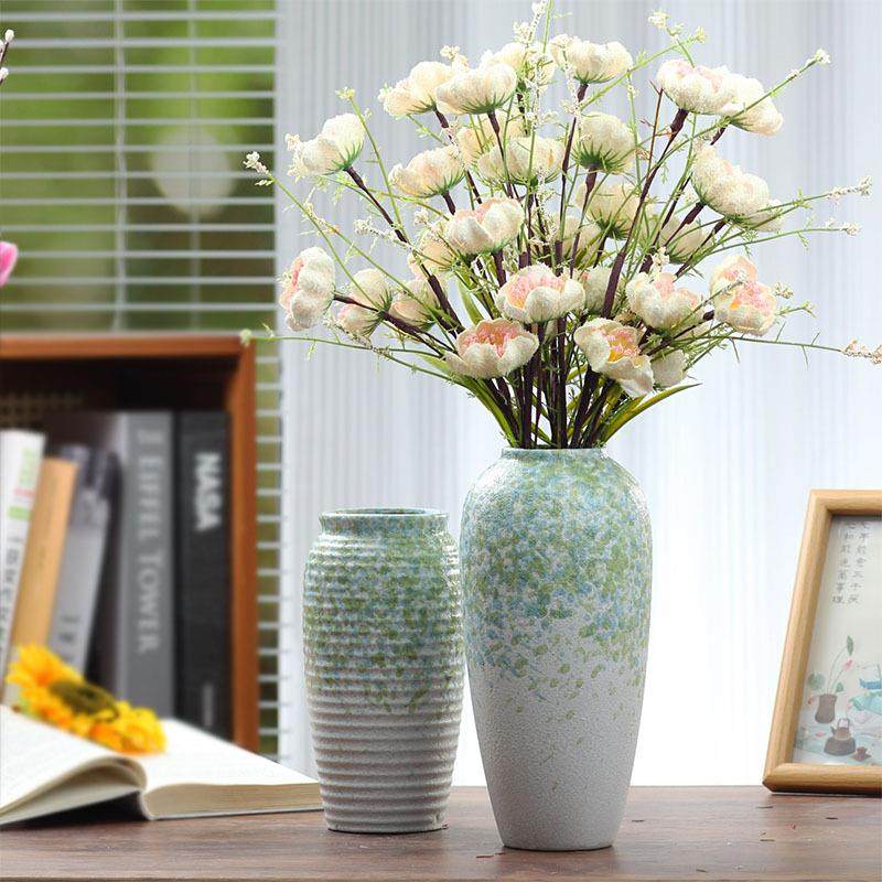 复古陶瓷花瓶桌摆清新多巴胺创意插花系列水培鲜花客厅玄关小摆件,淘宝优惠券,粉丝福利购,淘宝优惠卷