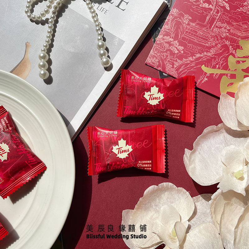 夹心太妃糖结婚订婚喜糖高端伴手礼前台招待办公小糖果散装零食 - 图3