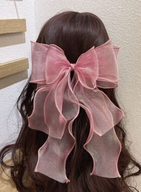 lolita头饰蝴蝶结jk日韩顶夹