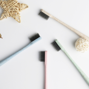 韩式小麦秸秆牙刷软毛4支