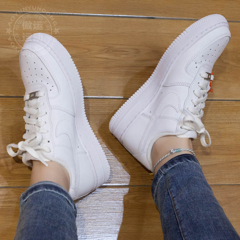 NIKE耐克女鞋冬款AF1空军一号小白鞋运动鞋休闲鞋板鞋 DD8959-100,淘宝优惠券,粉丝福利购,淘宝优惠卷