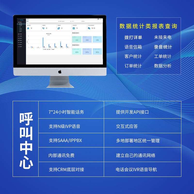 企业外呼系统人工客服电话CRM客户管理系统回拨系统AXB系统稳定-图0