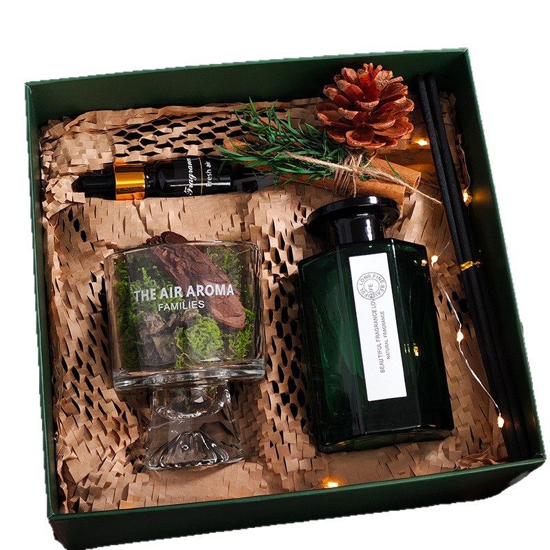 松木青苔香氛礼盒 森系无火香薰香薰礼物扩香摆件家用香薰伴手礼,淘宝优惠券,粉丝福利购,淘宝优惠卷