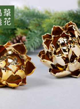 仿真花凤梨花高仿多肉朝鲜蓟美式