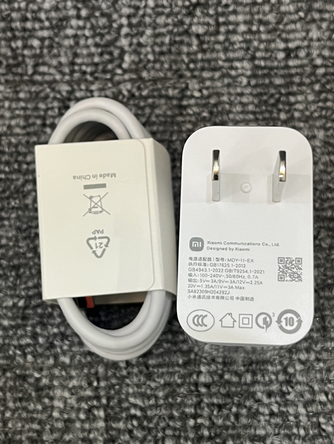 小米33W充电器 原装正品米10/9/8/小米10/10S/CC9Pro/K30/Note13/Note10/11/红米Note9快充闪充红米K40充电器 - 图2