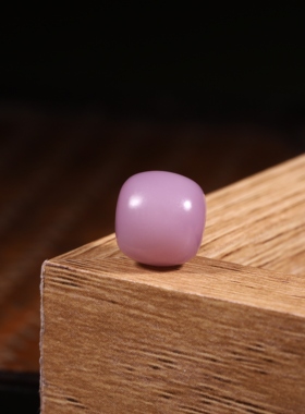 11mm桃花老型珠新疆和田玉籽料单珠珠子散珠串珠配件手串项链配珠