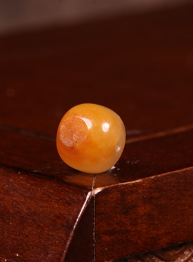 8mm老型珠天然和田玉圆珠散珠配珠玉石串珠配珠单珠散珠手链配饰