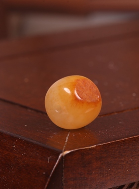 10mm苏工老型珠新疆和田玉籽料圆珠单珠散珠多宝手串配珠顶珠天然