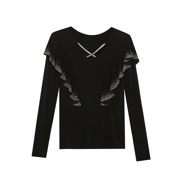 Commuter ແຂນຍາວຄົນອັບເດດ: splicing ປົກກະຕິ ruffled T