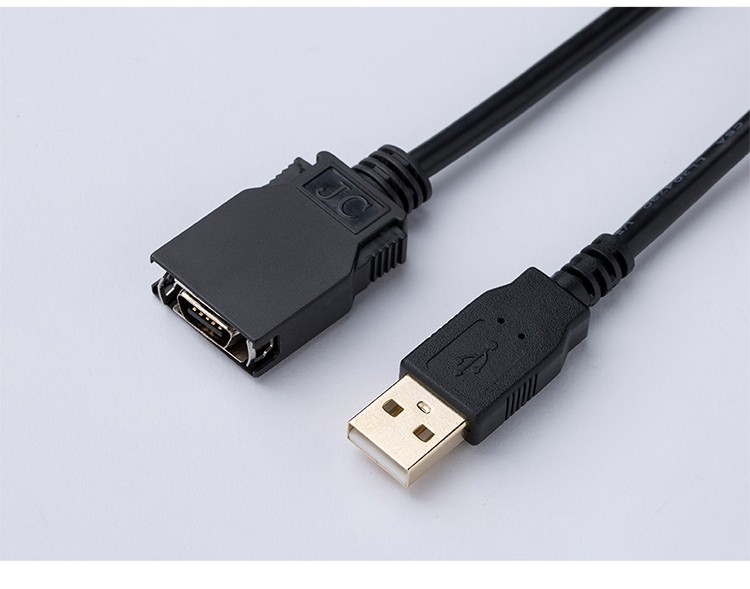 适用欧姆龙PLC编程电缆 CJ1M CS1G CQM1H通讯数据下载线USB-CN226 - 图2