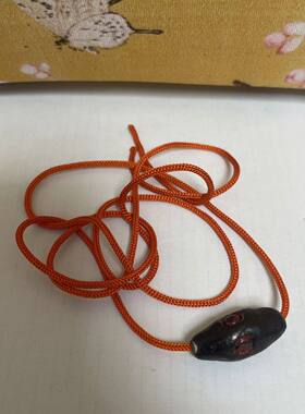 已祝福的多智钦惹呼拉护轮珠三眼吊坠配挂绳藏族纯手工正品
