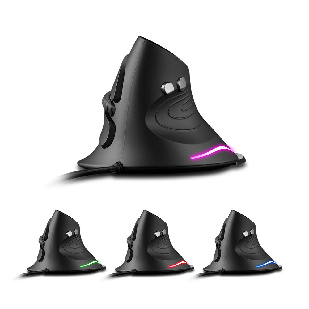 ZELOTES掌握者侧握立式垂直有线编程鼠标 护腕预防鼠标手新款鼠标,淘宝优惠券,粉丝福利购,淘宝优惠卷