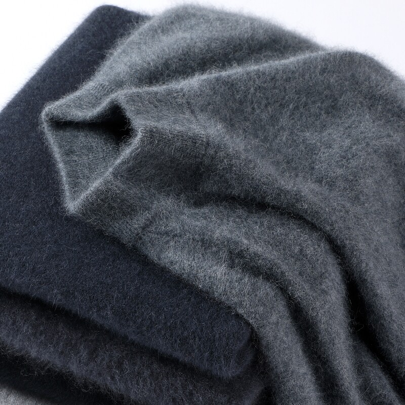 加厚纯羊毛品质男装冬季男款高领羊毛衫男款男士内搭打底衫男毛衣