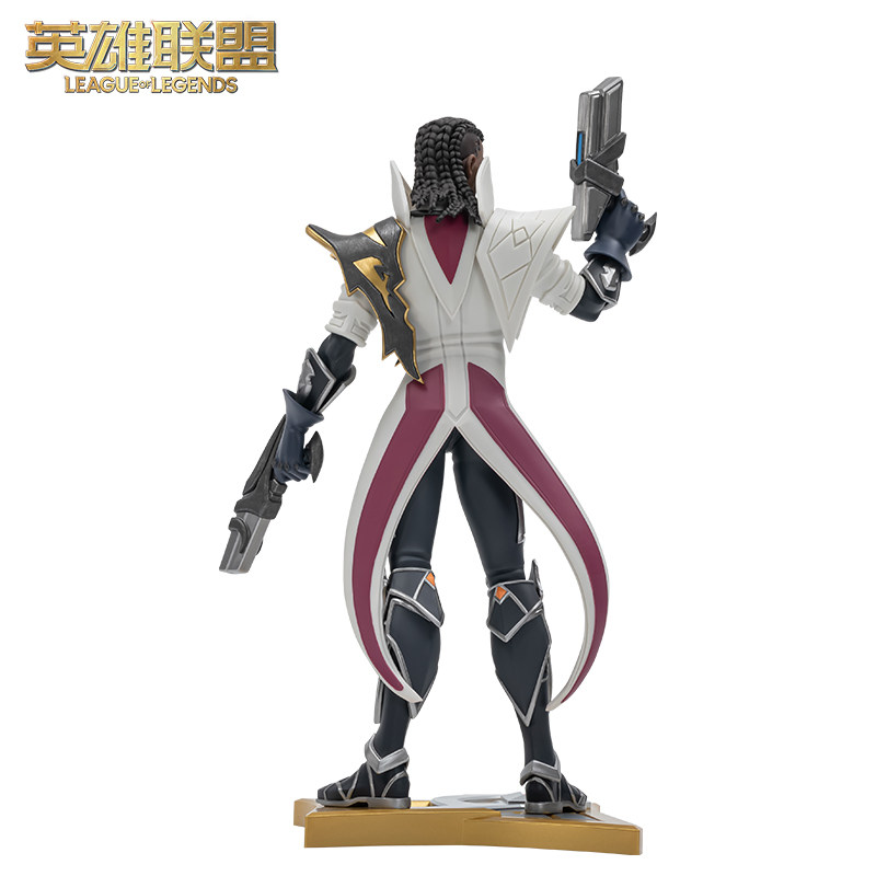 英雄联盟手办英雄联盟LOL卢锡安中型雕塑游戏周边手办桌面摆件