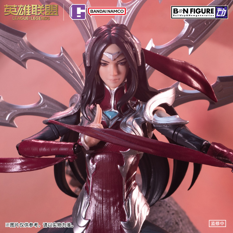 英雄联盟手办英雄联盟LOL万代联名款艾瑞莉娅可动手办人偶摆件游戏周边现货