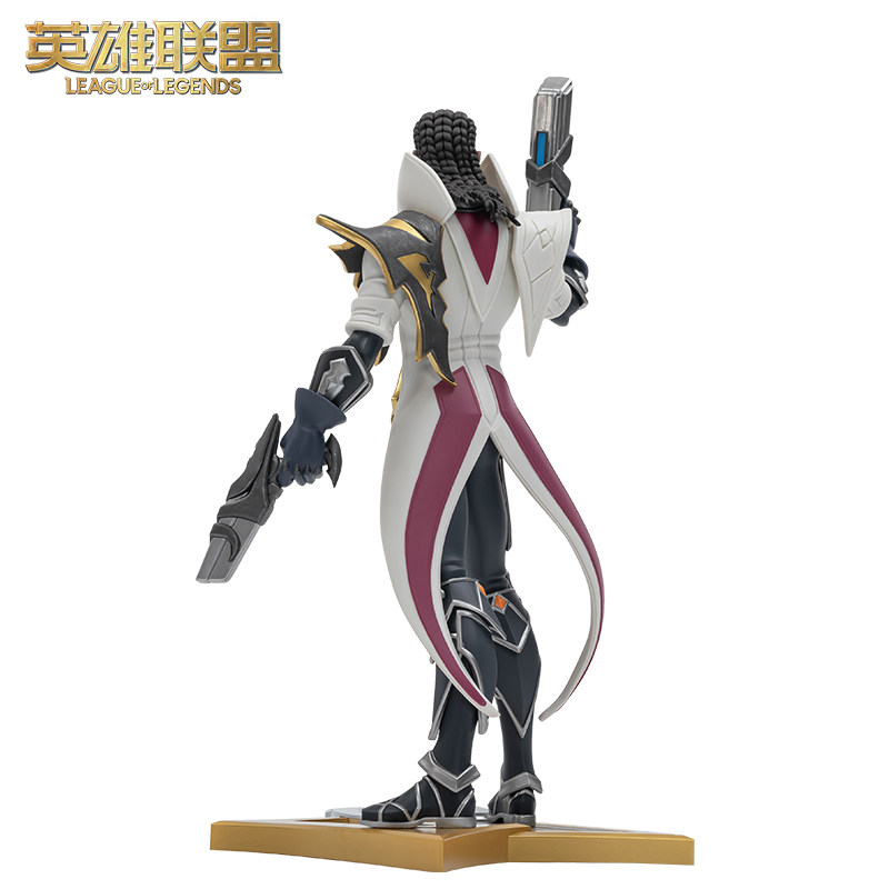 英雄联盟手办英雄联盟LOL卢锡安中型雕塑游戏周边手办桌面摆件