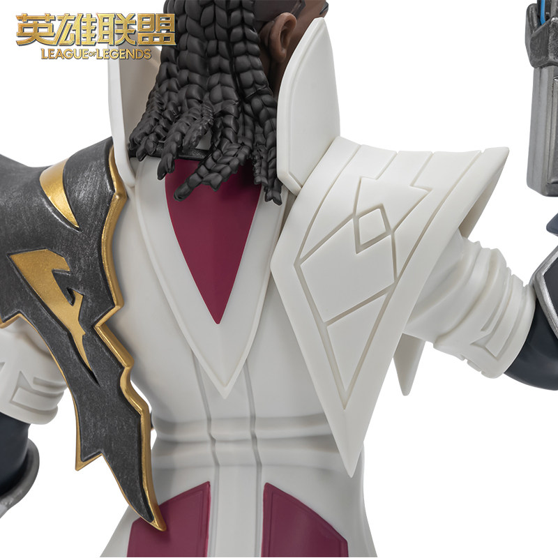 英雄联盟手办英雄联盟LOL卢锡安中型雕塑游戏周边手办桌面摆件