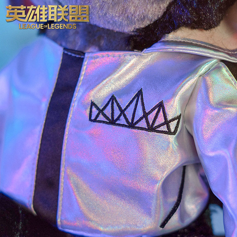 英雄联盟玩偶英雄联盟LOLK/DA限定提伯斯毛绒熊玩偶安妮小熊公仔