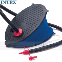 Original fit INTEX mid-foot movement type inflator pump foot pump flush pump triple gas nozzle inflatable extraction pump