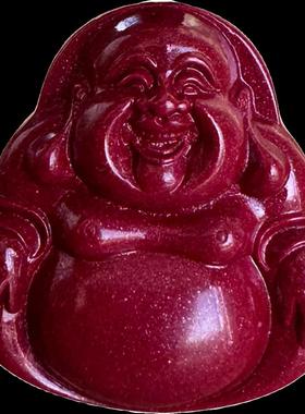 真品紫金砂佛公吊坠大肚笑佛宝宝儿童女款随身礼物挂坠龙年饰品