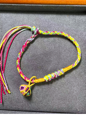 玉后五色线端午节礼物儿童五彩绳