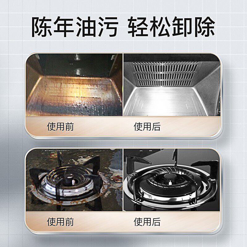 威王重油污净厨房去油污强力清洁剂灶台抽油烟机清洗剂喷雾除油渍