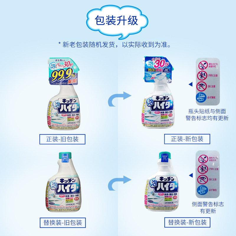 麦德龙日本花王厨房泡沫型+清洁剂 麦德龙海外油污清洁剂