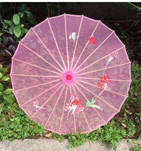 西子湖初妆工艺伞透明舞蹈伞道具伞夏雨舞蹈伞古典江南演出踏浪伞